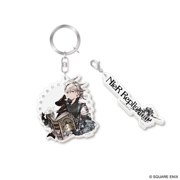 NieR Series 15th Anniversary アクリルキーホルダー 少年ニーア＆白の書[スクウェア・エニックス]