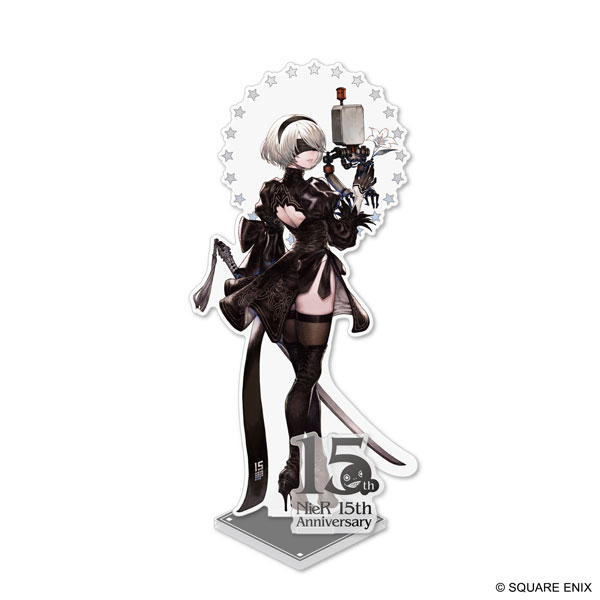NieR Series 15th Anniversary アクリルスタンド 2B＆ポッド042[スクウェア・エニックス]
