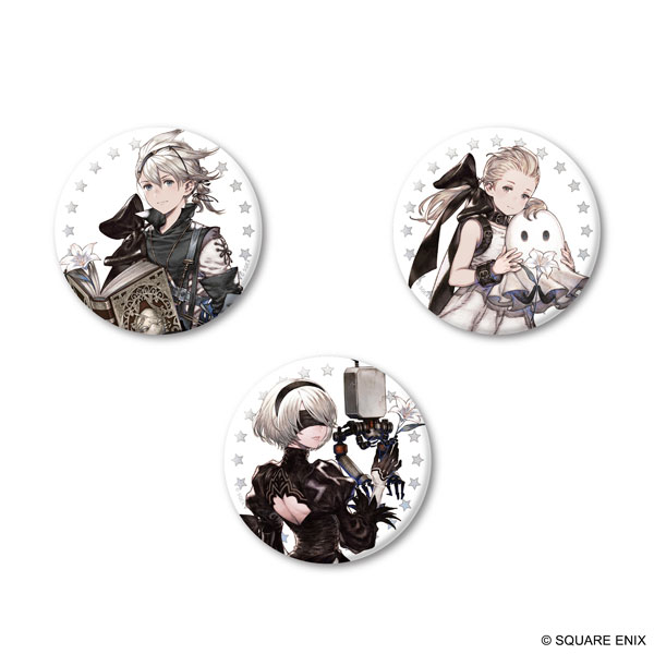 NieR Series 15th Anniversary カンバッジセット[スクウェア・エニックス]