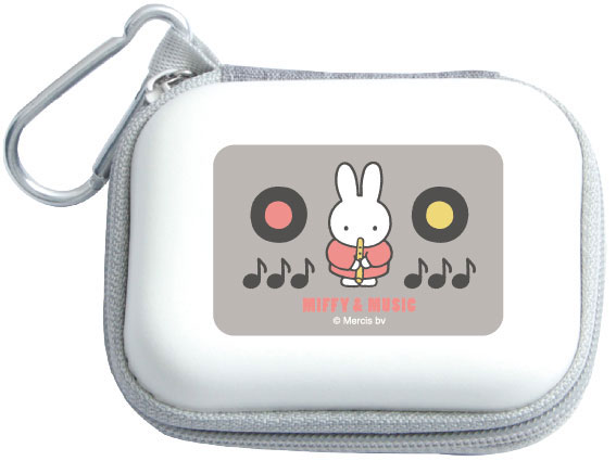 ミッフィー MIFFY＆MUSIC ガジェットポーチ SS 全身[グルマンディーズ]