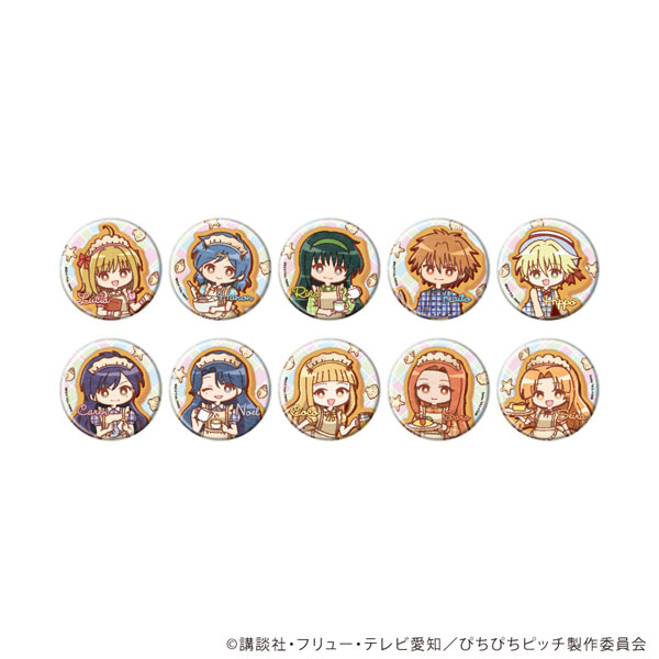 缶バッジ「マーメイドメロディーぴちぴちピッチ」02/レトロ喫茶