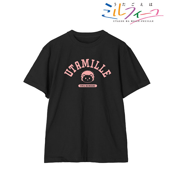 TVアニメ「うたごえはミルフィーユ」 ウタ モチーフTシャツ メンズ M[アルマビアンカ]《在庫切れ》