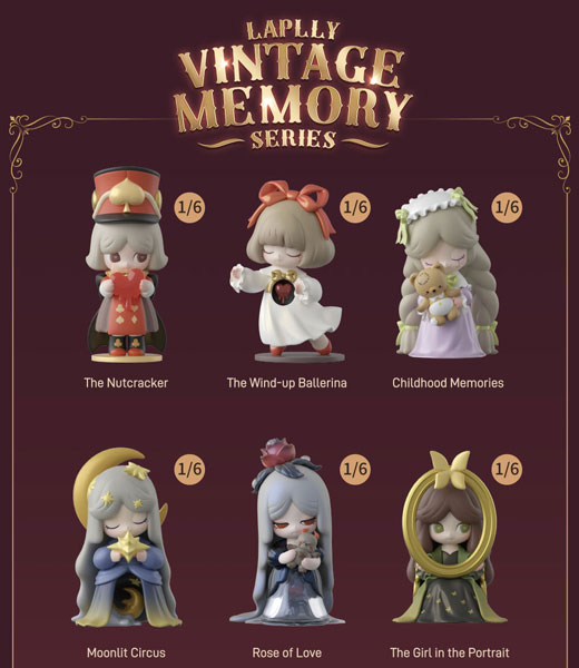 BLINDBOX Laplly ヴィンテージメモリーシリーズ 6個入りBOX