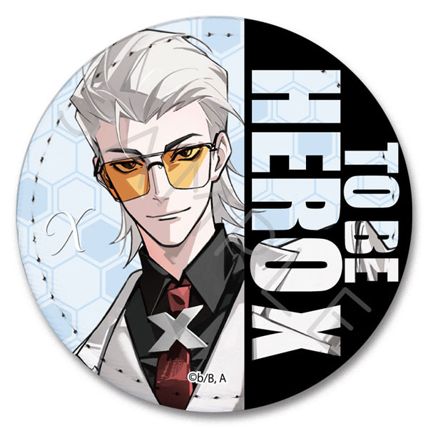 アニメ「TO BE HERO X」レザーバッジ 1. X[シンクイノベーション]