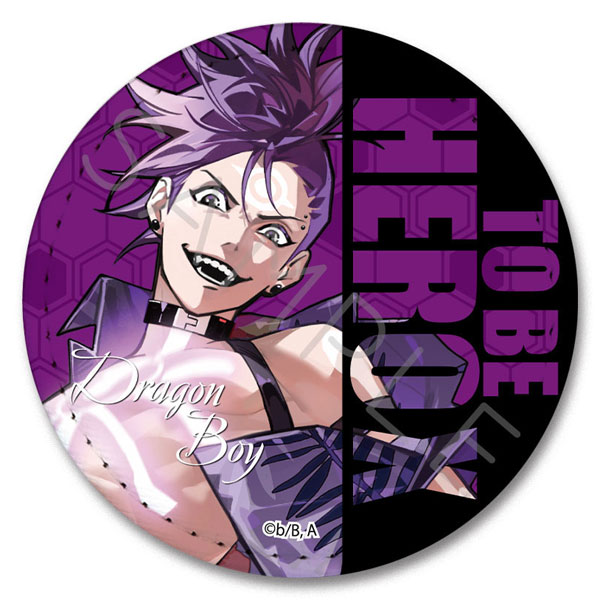 アニメ「TO BE HERO X」レザーバッジ 3. 梁龍[シンク