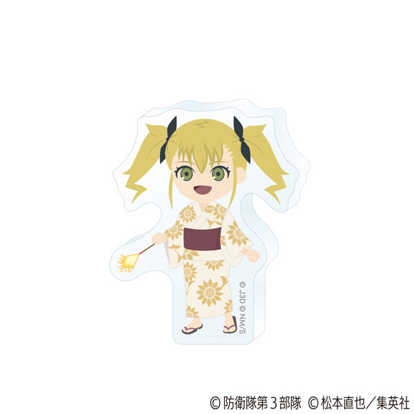 怪獣8号 ミニアクリルブロック ちびキャラ浴衣Ver. 四ノ宮キコル[ムービック]