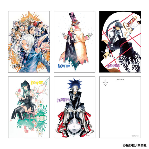 ⑧ D.Gray-man Dグレ ポストカード 10枚セット D.Gray-man フレーム付きポストカードセット A[ムービック