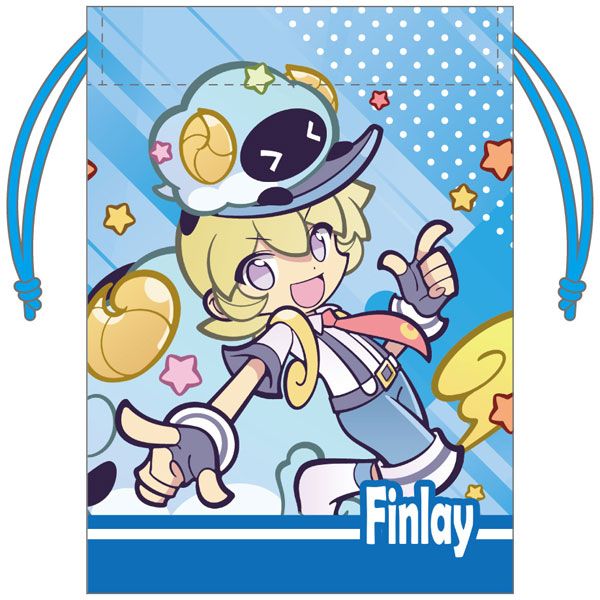 ぷよぷよ ミニ巾着 フィンレイ[みどびよ！]