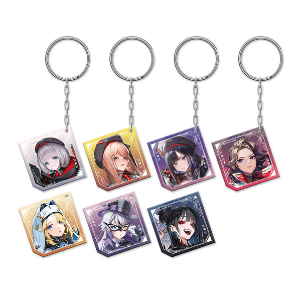 【特典】「勝利の女神：NIKKE」 トレーディングホログラム両面アクリルキーホルダー Vol.2 C - ABSOLUTE - 7個入りBOX[ESTAREGG Co.]