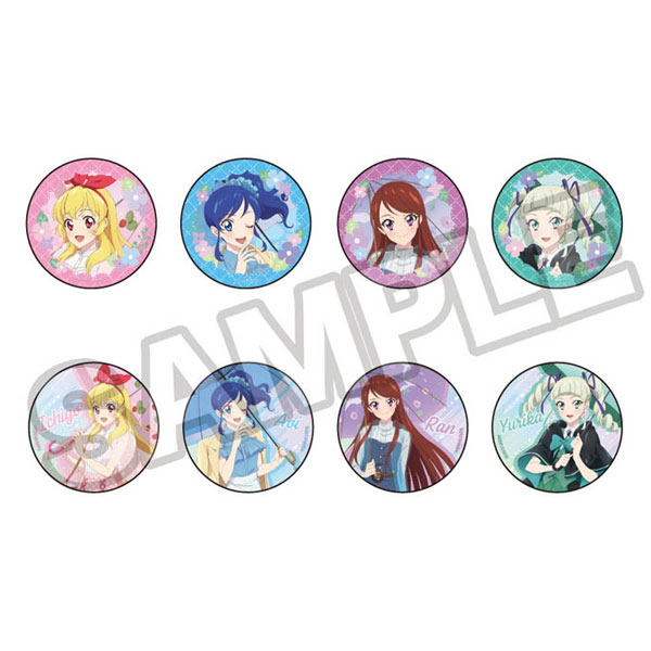 【未開封】アイカツスターズ! 白銀リリィ グリッターガラポン 缶バッジ レア・希少 アイカツスターズ！ 早乙女あこ 缶バッジ グリッター