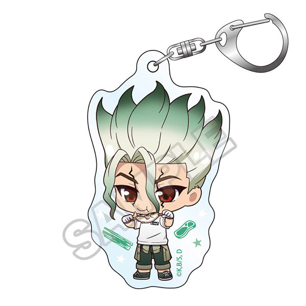 Dr.STONE ちびっつ！ バーベキュー アクリルキーチェーン 石神千空[GRANUP]