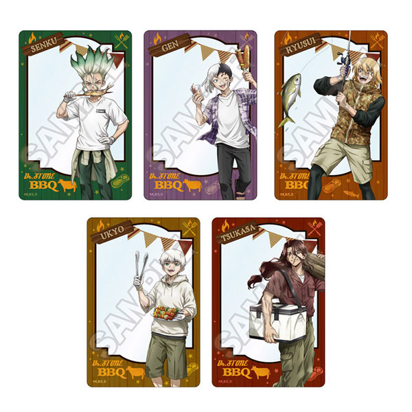 Dr.STONE バーベキュー キャラPic 5個入りBOX[GRANUP]《在庫切れ》