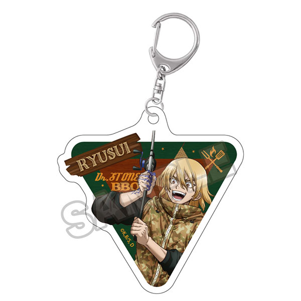 Dr.STONE バーベキュー アクリルキーチェーン 七海龍水[GRANUP]