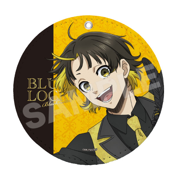 ブルーロック ブラックスワン レザーコースターキーホルダー 02 蜂楽廻（再販）[CS.FRONT]《１２月予約》