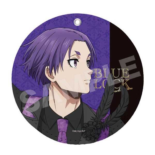 ブルーロック ブラックスワン レザーコースターキーホルダー 05 御影玲王（再販）[CS.FRONT]《１２月予約》