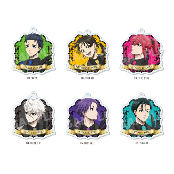 ブルーロック ブラックスワン アクリルキーホルダー 01 6個入りBOX（再販）[CS.FRONT]《１２月予約》