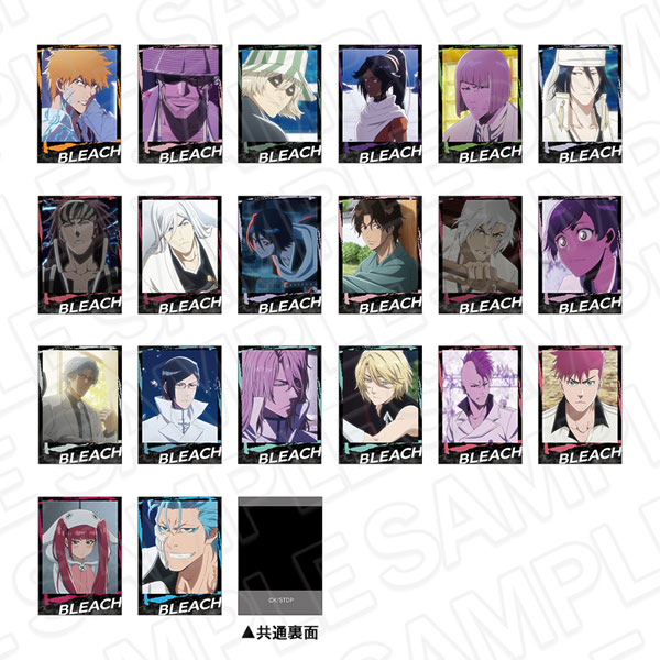 TVアニメ「BLEACH 千年血戦篇」 インスタントフォト風ブロマイド(ブラインド) vol.4　20個入りBOX[コンテンツシード]