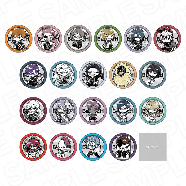 TVアニメ「BLEACH 千年血戦篇」 ホログラムカンバッジ(ブラインド) MONOCOLOR 21個入りセット[コンテンツシード]