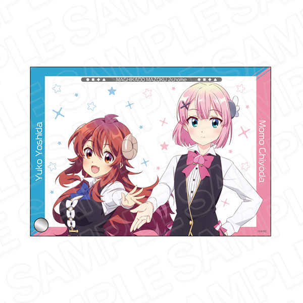 TVアニメ「まちカドまぞく 2丁目」 ミニアクリルアート 吉田優子＆千代田桃 フォーマル ver.[コンテンツシード]