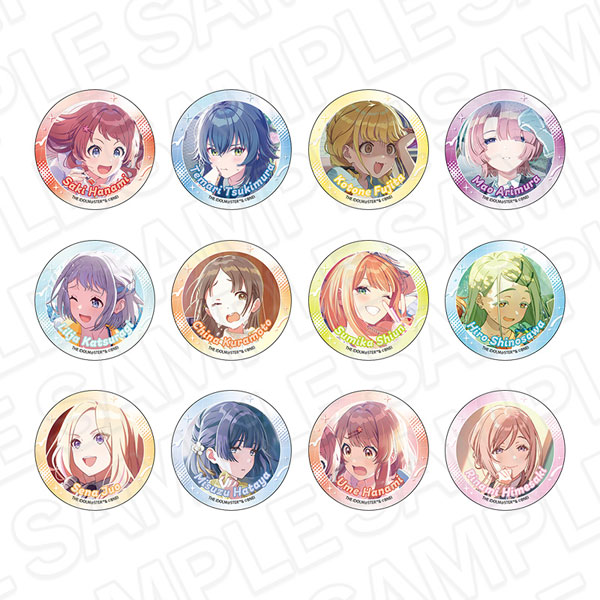 千石清純 缶バッジ コンテンツシード 学園アイドルマスター オーロラカンバッジ(ブラインド) 12個入りセット