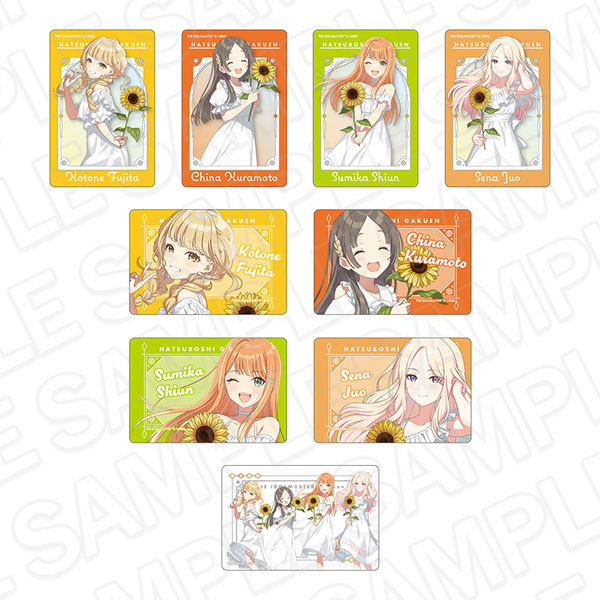 学園アイドルマスター オーロラクリアカード(ブラインド) sunflower ver. 9個入りセット[コンテンツシード]
