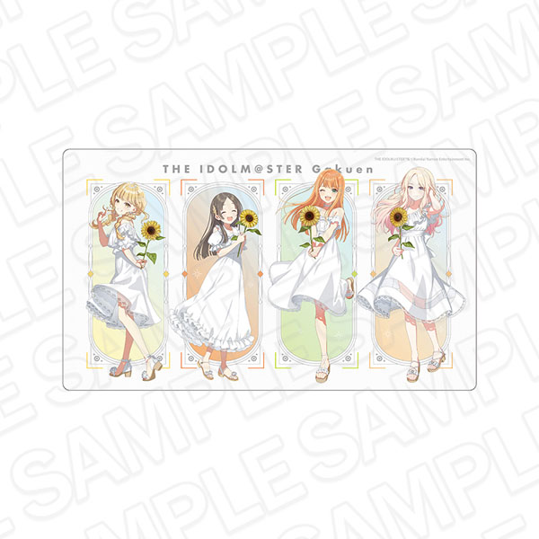 学園アイドルマスター　また、あんなに無理をして　ラバーマット　デスクマット 学園アイドルマスター イラストプレイマットNT また、あんなに