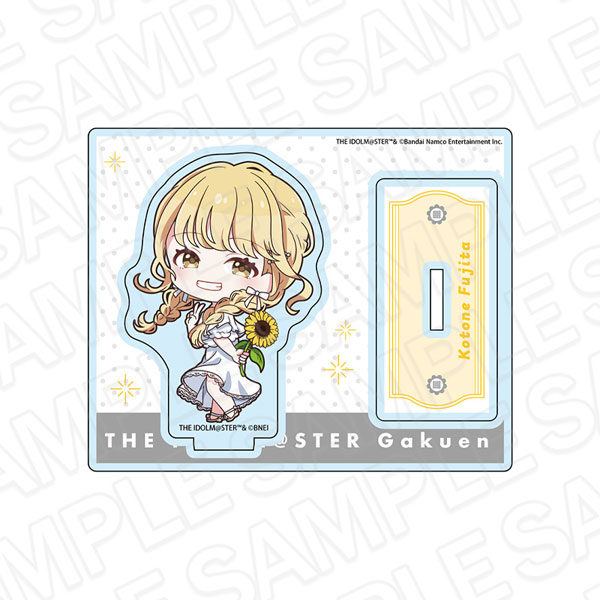 ゆ*様 藤田ことね 特大アクリルフィギュア sunflower ver. 非売品 学園アイドルマスター デカアクリルスタンド 藤田ことね