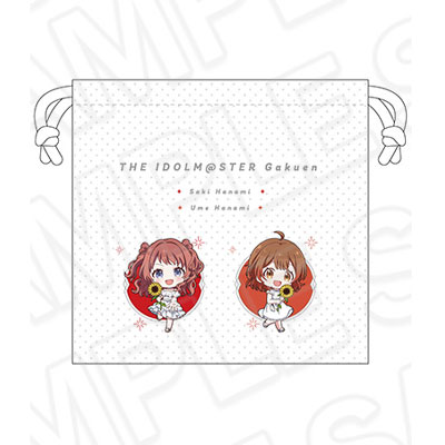 学園アイドルマスター 巾着 A sunflower ミニキャラ ver.[コンテンツシード]《１１月予約》