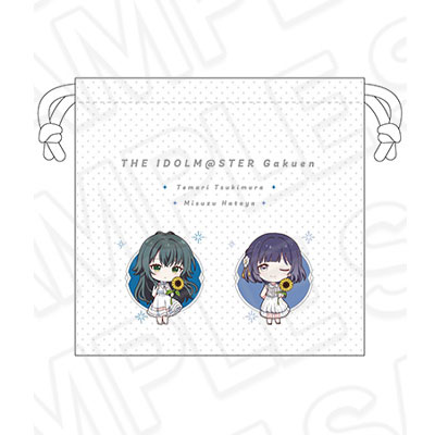 学園アイドルマスター 巾着 B sunflower ミニキャラ ver.[コンテンツシード]《１１月予約》