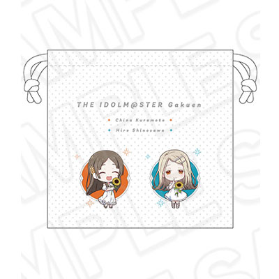 学園アイドルマスター 巾着 D sunflower ミニキャラ ver.[コンテンツシード]