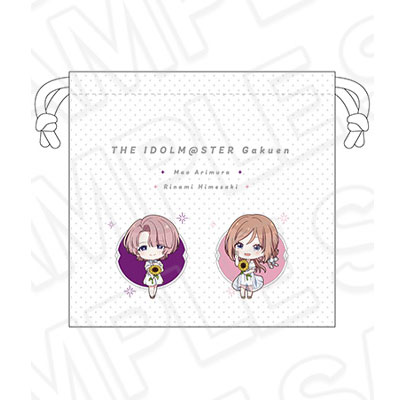 学園アイドルマスター 巾着 F sunflower ミニキャラ ver.[コンテンツシード]《１１月予約》