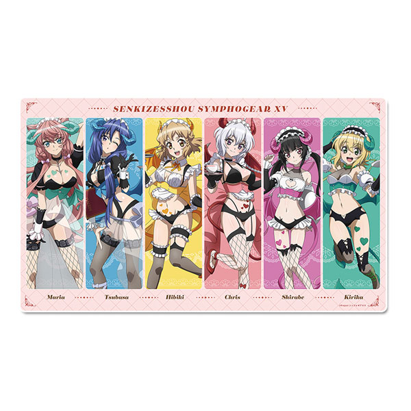 戦姫絶唱シンフォギア　プレイマット 戦姫絶唱シンフォギアAXZ ラバーマット - メルカリ
