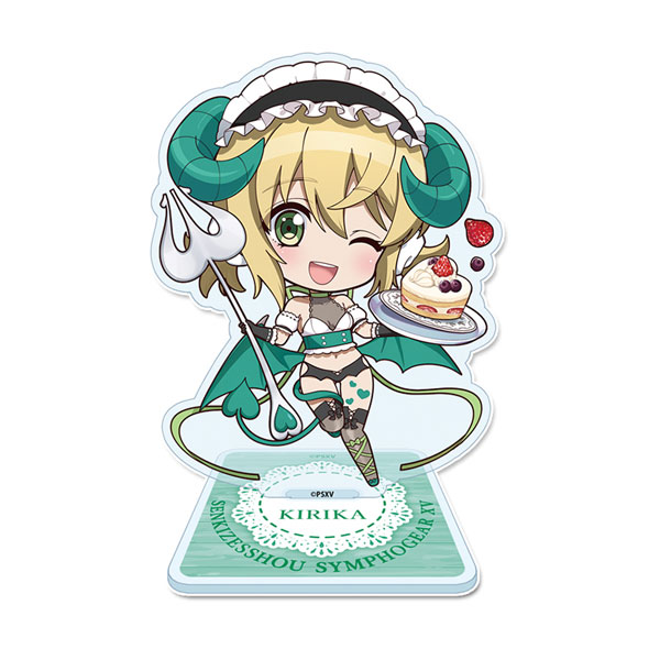 戦姫絶唱シンフォギアXV ぷちちょこ アクリルスタンド 暁切歌 小悪魔ウェイトレス[シーズナルプランツ]