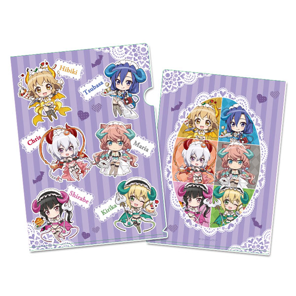 戦姫絶唱シンフォギアXV ぷちちょこ クリアファイル 小悪魔ウェイトレス[シーズナルプランツ]