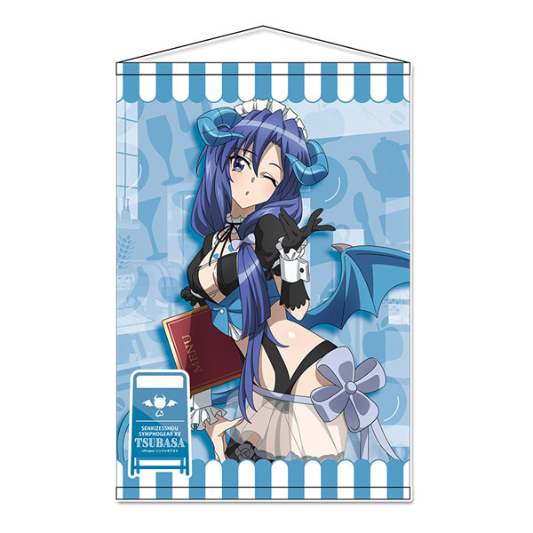 戦姫絶唱シンフォギアXV 描き下ろし B2タペストリー 風鳴翼 小悪魔ウェイトレス[シーズナルプランツ]《１０月予約》