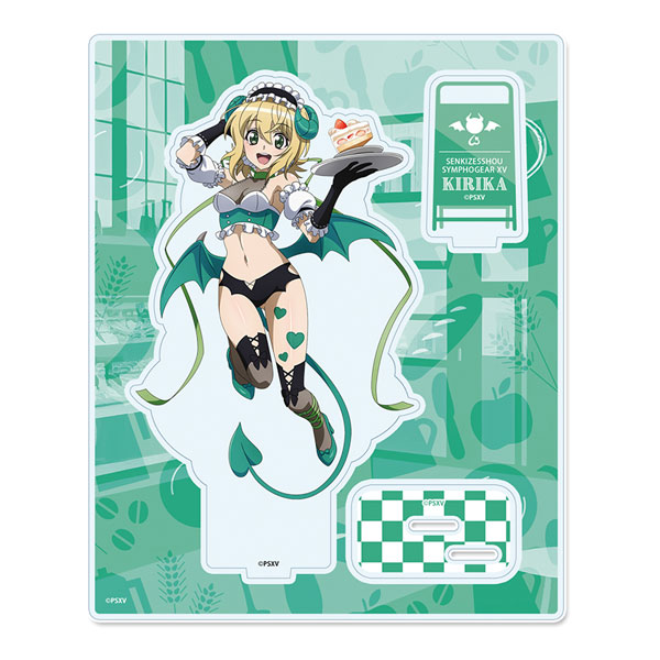 戦姫絶唱シンフォギアＸＶ BIGアクリルスタンド　し全種類　小悪魔ウェイトレス 戦姫絶唱シンフォギアXV BIGアクリルスタンド し全種類 小悪魔