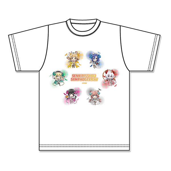 戦姫絶唱シンフォギアXV ぷちちょこ グラフィックTシャツ 小悪魔ウェイトレス[シーズナルプランツ]
