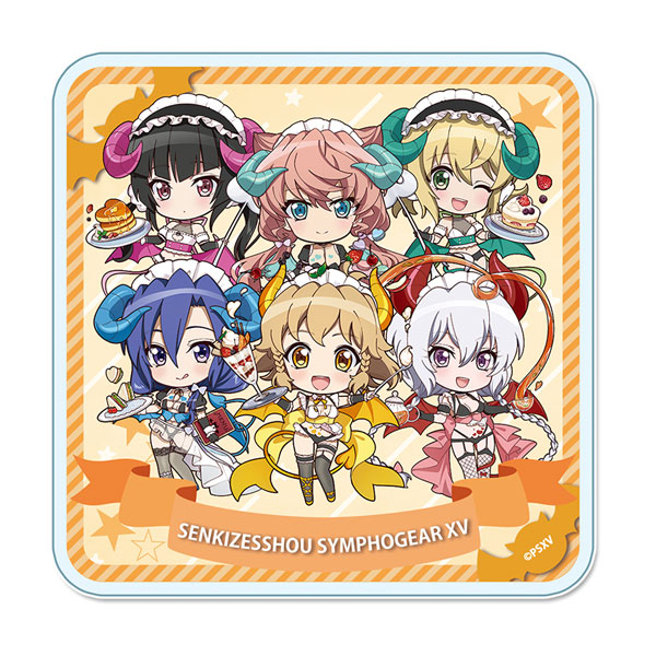 戦姫絶唱シンフォギアXV ぷちちょこ アクリルコースター 小悪魔ウェイトレス[シーズナルプランツ]