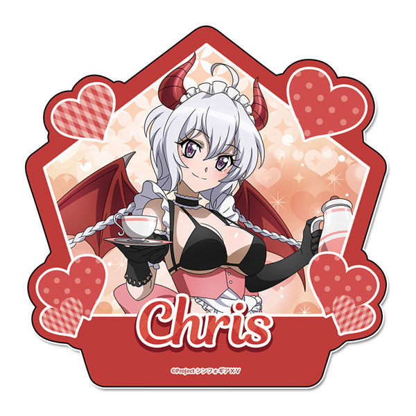 戦姫絶唱シンフォギアXV 描き下ろし ステッカー 雪音クリス 小