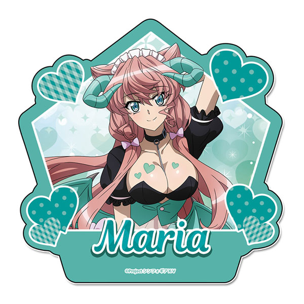 戦姫絶唱シンフォギアXV 描き下ろし ステッカー マリア・カデンツァヴナ・イヴ 小悪魔ウェイトレス[シーズナルプランツ]