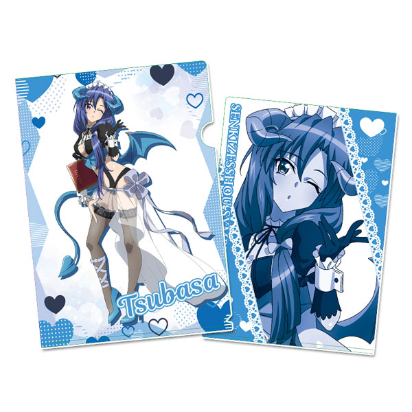 戦姫絶唱シンフォギアXV 描き下ろし クリアファイル 風鳴翼 小悪魔ウェイトレス[シーズナルプランツ]