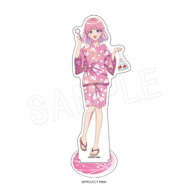 前橋ウィッチーズ アクリルフィギュアスタンド 夏祭りver. 赤城ユイナ[中外鉱業]