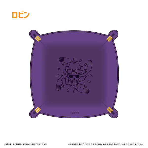 ONE PIECE レザースクエアトレー vol.2 ロビン[タピオカ]
