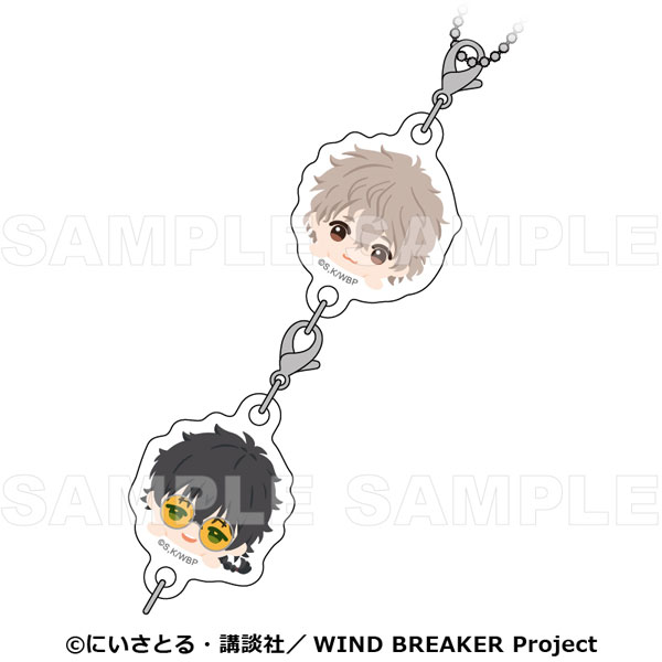 【即購入可能】獄スト アクキー 幼少 五右衛門 TVアニメ「WIND BREAKER」 ちょこっテ! 2連アクリル