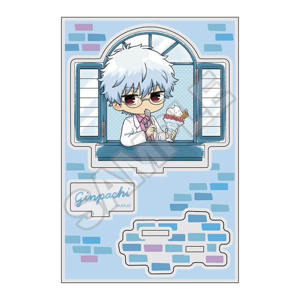 3年Z組銀八先生 ぷち窓 アクリルスタンドJr. 坂田銀八[GRANUP]