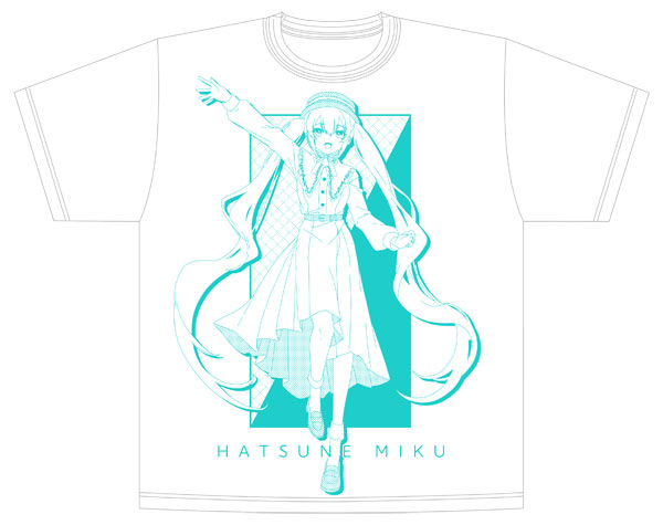 初音ミクシリーズ オーバーサイズTシャツ レジャフェス[ムービック]