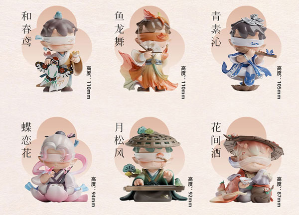 LODII 山と海の歌シリーズ ミニトレーディングフィギュア 6個入りBOX[CQTOYS]《１０月仮予約》