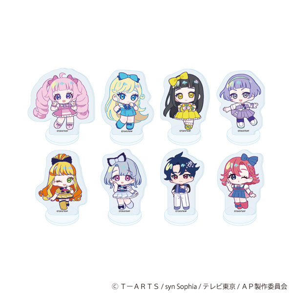 アクリルぷちスタンド「ひみつのアイプリ」03/ミニキャライラスト 8個入りBOX[A3]