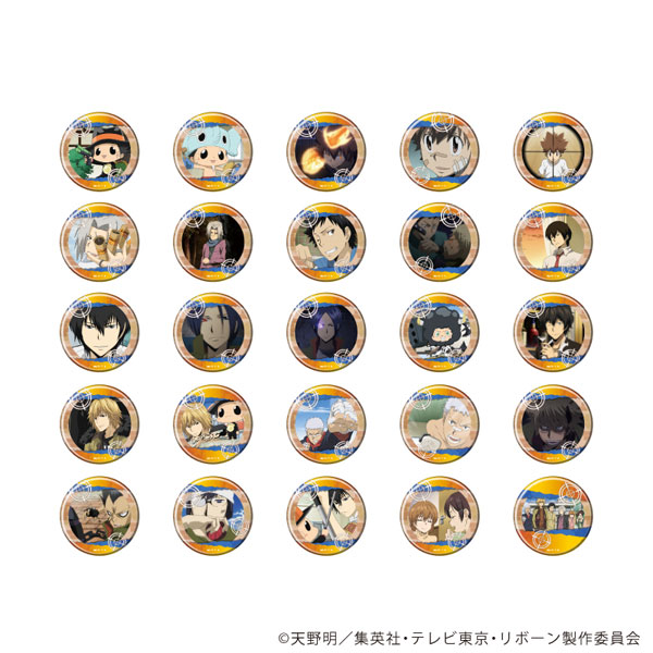 家庭教師ヒットマンREBORN!缶バッジ9個まとめ売り 家庭教師ヒットマンREBORN! 【BOX】トレーディングメタル缶