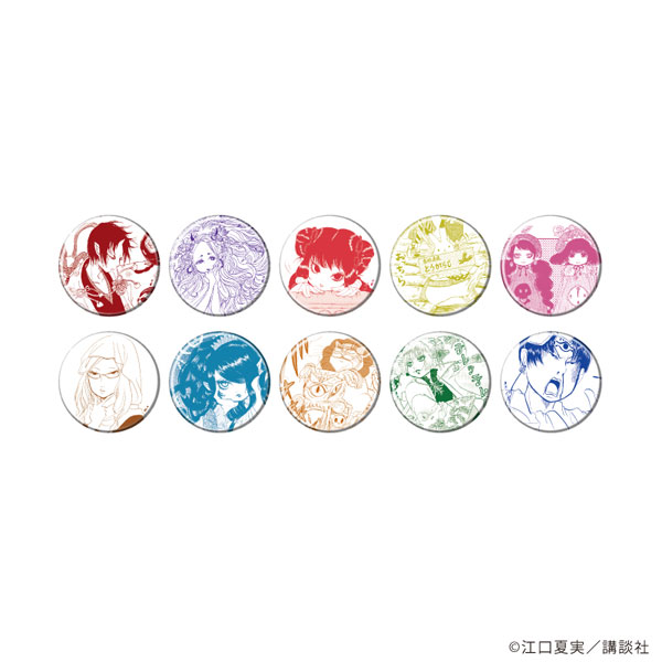 缶バッジ「鬼灯の冷徹」06/公式イラスト 10個入りBOX[A3]